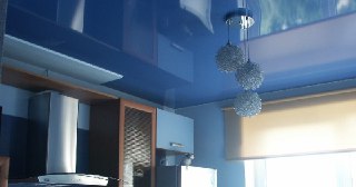 Натяжной потолок на кухню Чусовой, цена от 6373 руб.